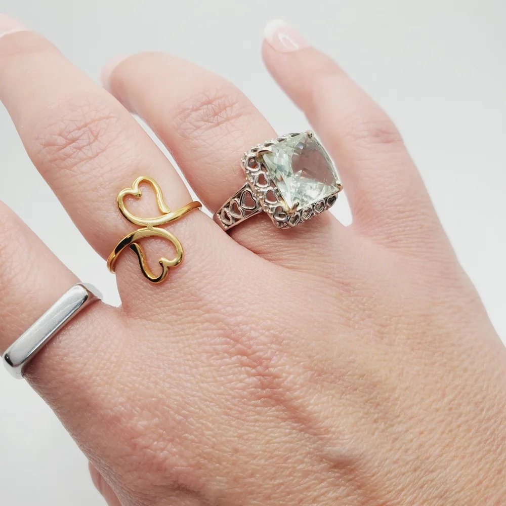 Gold Heart Ring